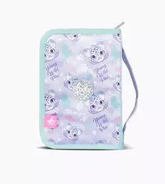 CANOPLA 1 PISO ART.63054 SWEET LEOPARD AQUA CON LILA - comprar online