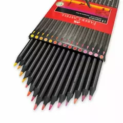 LAPICES DE COLORES FABER CASTELL SUPER SOFT X15 TONOS CALIDOS - comprar online