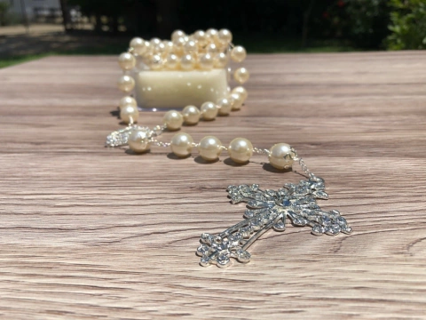 Terço de Noiva Pérolas 10mm