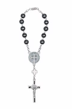 Terço para carro Hematita - comprar online