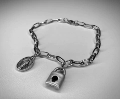 Pulseira Cadeia da Consagração - Servos de Nossa Senhora - São Gabriel - Artigos Religiosos e Presentes Especiais