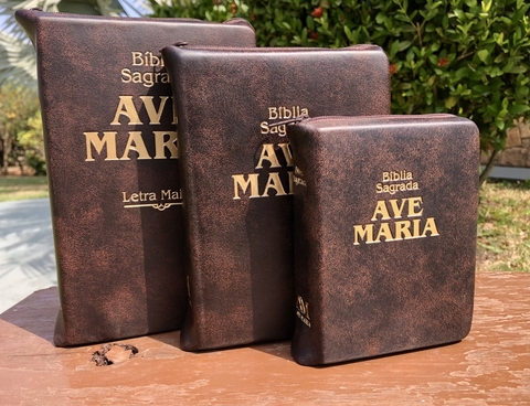 Bíblia Ave Maria - modelo clássico bolso