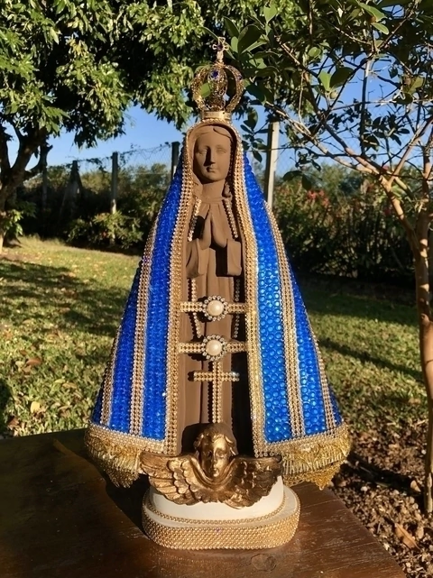 Nossa Senhora Aparecida estilizada - 42 cm