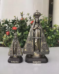 Nossa Senhora Aparecida de metal (base)