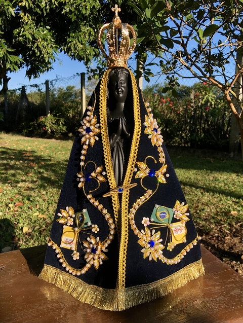 Réplica de Nossa Senhora Aparecida - Resina 38 cm