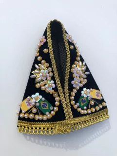 Manto de Nossa Senhora Aparecida Bordado 20 cm