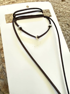 COLLAR CORBATERO BEADS - Aphrodisia