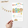 Invitacion Digital BABY DINOS