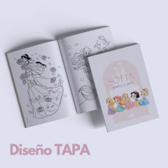 Libro para Pintar Imprimible PRINCESAS MINI en internet