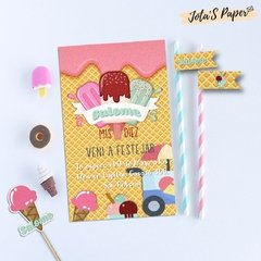 Kit Imprimible HELADOS