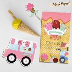 Kit Imprimible HELADOS