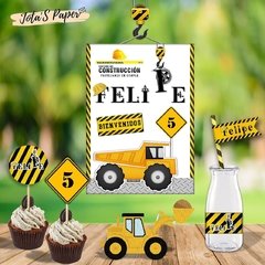 Kit Imprimible CONSTRUCCIÓN 