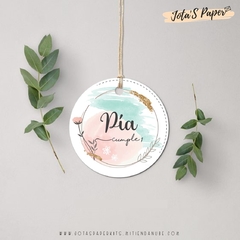 Kit Imprimible ACUARELA SHABBY - tienda online