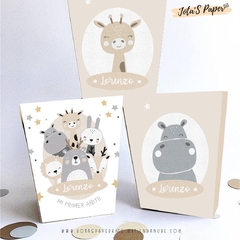Kit Imprimible ANIMALES NORDICOS - comprar online