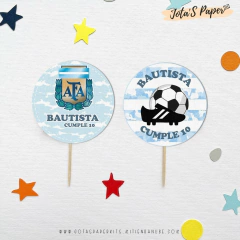 Kit Imprimible ARGENTINA MESSI - tienda online