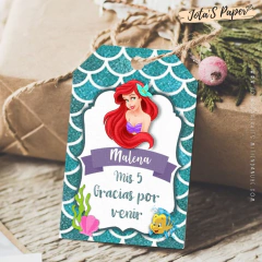 Kit Imprimible SIRENITA ARIEL en internet