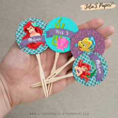 Kit Imprimible SIRENITA ARIEL