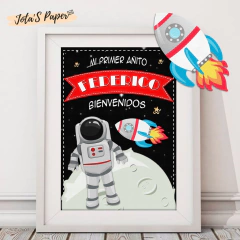 Kit Imprimible ASTRONAUTAS