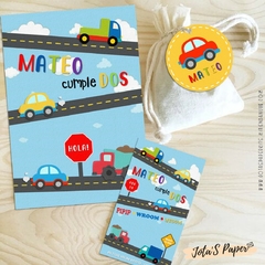 Kit Imprimible AUTITOS
