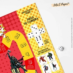 Juego Carrera Imprimible AVENGERS - comprar online