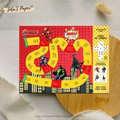 Juego Carrera Imprimible AVENGERS en internet