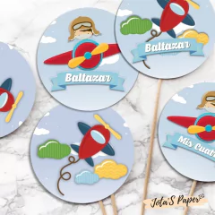 Kit Imprimible AVIONES