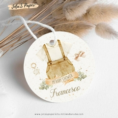 Kit Imprimible BABY BOY VINTAGE - comprar online