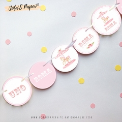 Kit Imprimible BABY CARRUSEL - Jotas Paper Kits