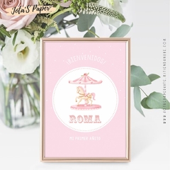 Kit Imprimible BABY CARRUSEL - comprar online