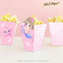 Kit Imprimible BABY OCEAN - Jotas Paper Kits