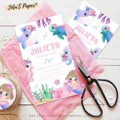 Kit Imprimible BABY OCEAN - comprar online
