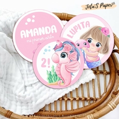 Kit Imprimible BABY OCEAN