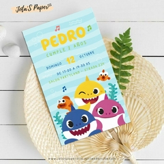 Kit Imprimible BABY SHARK MOD2 - comprar online