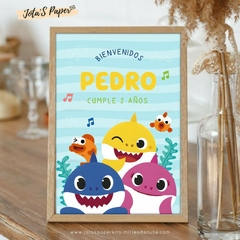 Kit Imprimible BABY SHARK MOD2 - Jotas Paper Kits