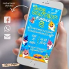 Invitacion Digital BABY SHARK