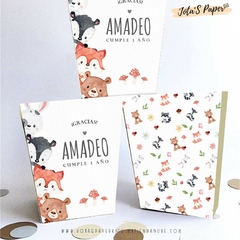 Kit Imprimible BABY WOODLAND - tienda online