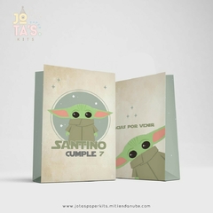Kit Imprimible BABY YODA - Jotas Paper Kits