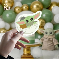 Kit Imprimible BABY YODA - Jotas Paper Kits