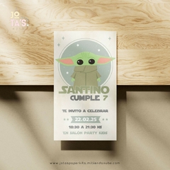 Kit Imprimible BABY YODA - tienda online