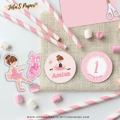 Kit Imprimible BAILARINA - tienda online