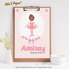 Kit Imprimible BAILARINA - comprar online