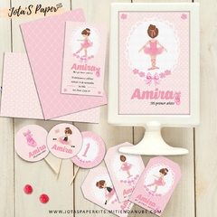 Kit Imprimible BAILARINA en internet