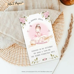 Kit Imprimible BAILARINAS ACUARELA