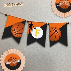 Kit Imprimible BÁSQUET - Jotas Paper Kits