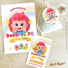 Imagen de Kit Imprimible BEBEFINN