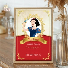 Kit Imprimible BLANCANIEVES - Jotas Paper Kits
