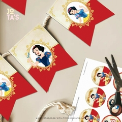 Kit Imprimible BLANCANIEVES