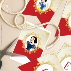 Kit Imprimible BLANCANIEVES - Jotas Paper Kits