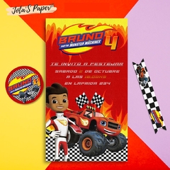 Kit Imprimible BLAZE AND THE MONSTER MACHINES - comprar online