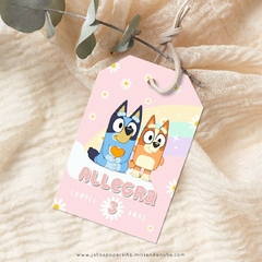 Kit Imprimible BLUEY MARGARITAS - Jotas Paper Kits